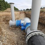 Butterfly Valve on Central Plains Irrigation Pipeline