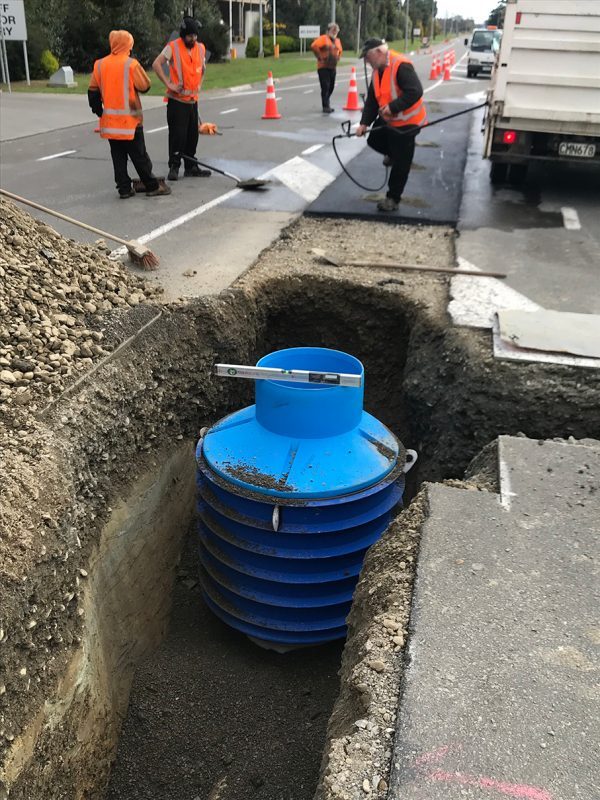 Smartpit 1050 PE Manhole Palmerston North City Council