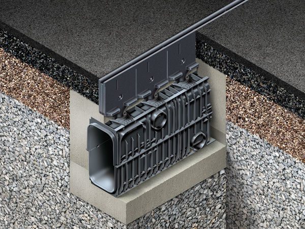 Hauraton RECYFIX® HICAP F Slot Drain System for High Loading Drainage Applications