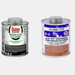 Solvent cements and primers