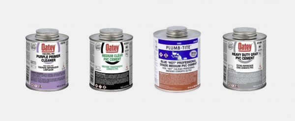 Solvent cements and primers