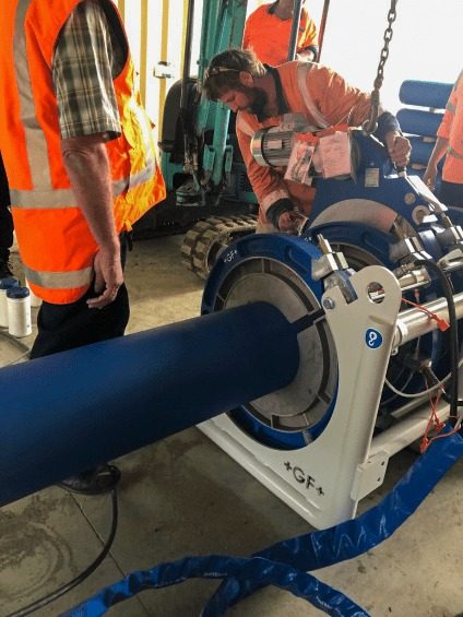 Brand New GF Butt Welding Machine Training